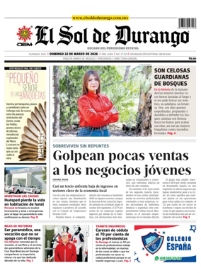 Cover of El Sol de Durango
