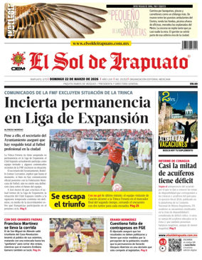 Cover of El Sol de Irapuato