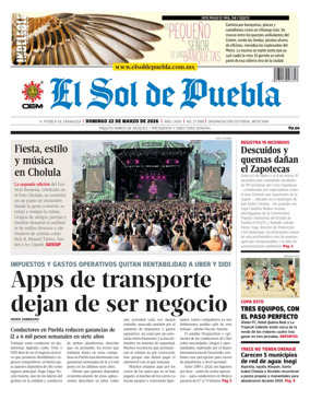 Cover of El Sol de Puebla
