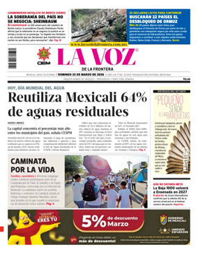 Cover of La Voz de la Frontera