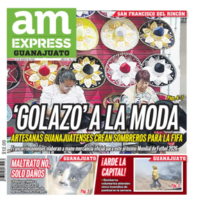 Cover of Periodico AM Express (Guanajuato)