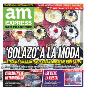 Cover of Periodico AM Express (San Francisco del Ricon)