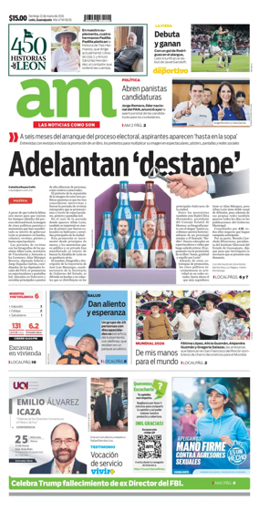 Cover of Periodico AM (Leon)