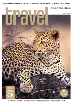 Cover of Sunday Star Times Travel