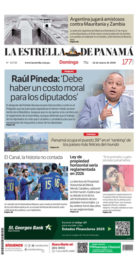 Cover of La Estrella de Panama