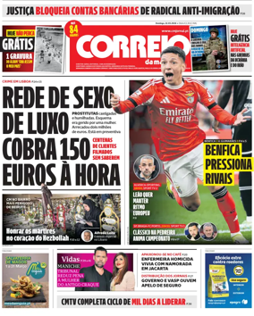 Cover of Correio da Manha Weekend