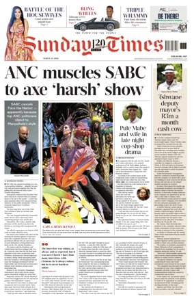Cover of Sunday Times