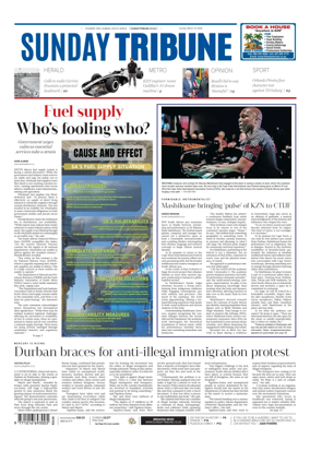 Cover of Sunday Tribune