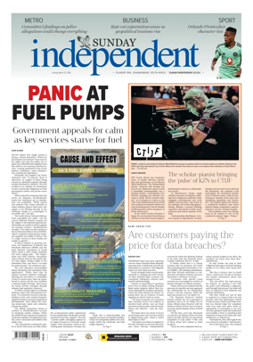 Cover of The Sunday Independent
