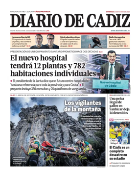 Cover of Diario de Cadiz