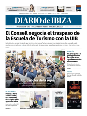 Cover of Diario de Ibiza