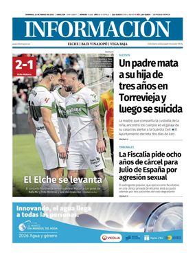 Cover of Diario Informacion (Elche y Vega Baja)
