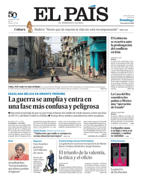 Cover of EL PAIS Andalucia