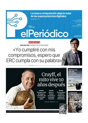 Cover of El Periodico - Castellano