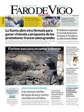 Cover of Faro de Vigo (Ourense)