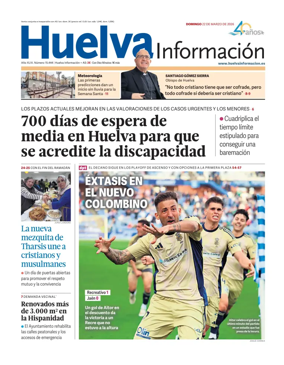 Cover of Huelva Informacion