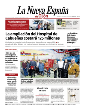 Cover of La Nueva Espana (Gijon)