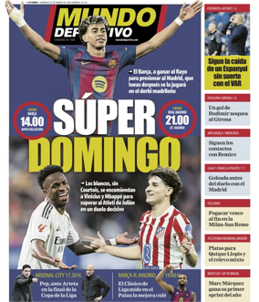 Cover of Mundo Deportivo (Barcelona)