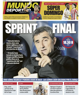 Cover of Mundo Deportivo (Bizkaia-Araba)