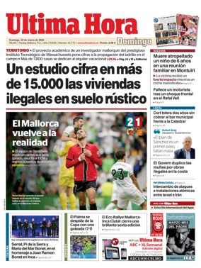 Cover of Ultima Hora