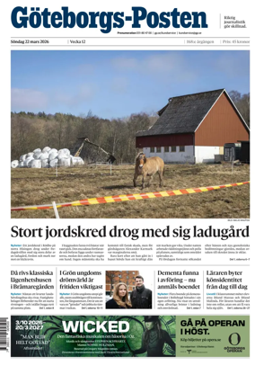 Cover of Goteborgs-Posten