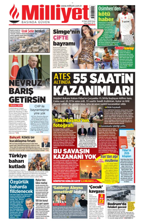 Cover of Milliyet