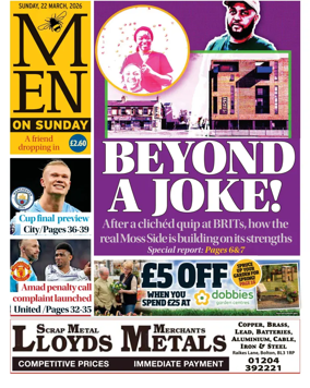 Cover of Manchester Evening News