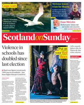 Cover of Scotland on Sunday
