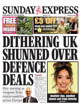 Cover of Sunday Express