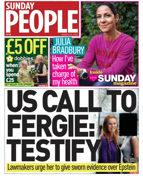 Cover of Sunday People