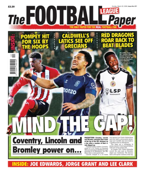 Cover of The Football League Paper