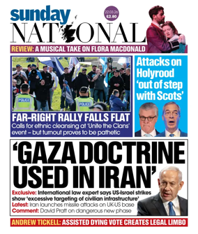 Cover of The National (Scotland)