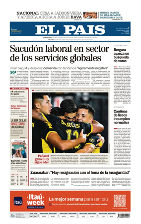 Cover of El Pais (Uruguay)