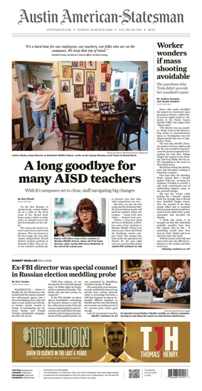 Cover of Austin American-Statesman