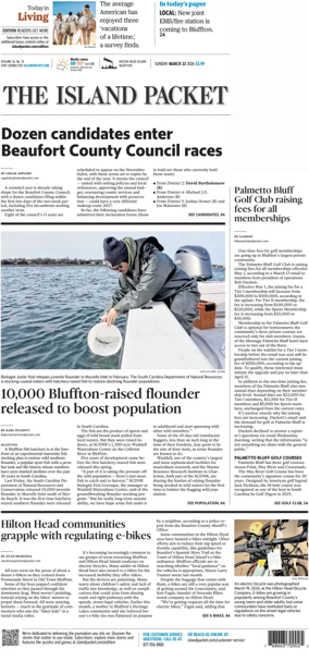 Cover of Beaufort Gazette (Sunday)