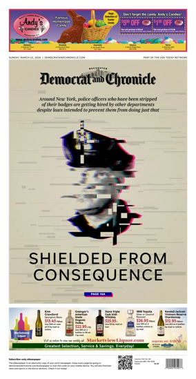 Cover of Democrat and Chronicle