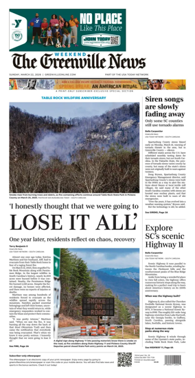 Cover of The Greenville News