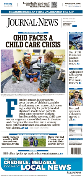 Cover of Hamilton Journal News