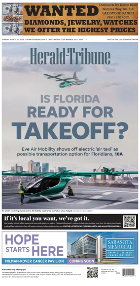 Cover of Herald-Tribune