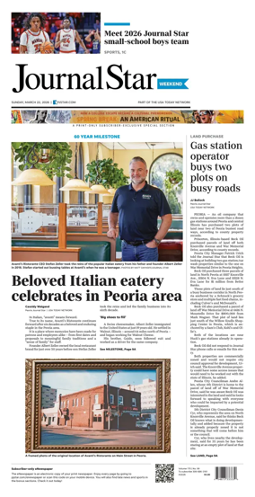 Cover of Journal Star (Peoria)