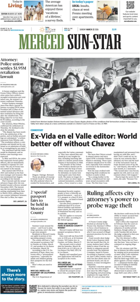 Cover of Merced Sun-Star (Weekend)