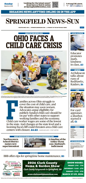 Cover of Springfield News-Sun