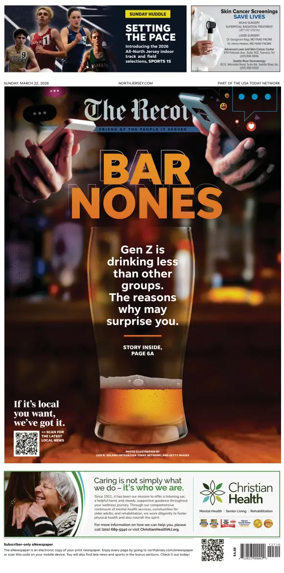 Cover of The Bergen Record