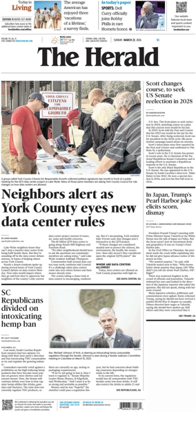 Cover of The Herald (Rock Hill)