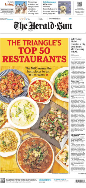 Cover of The Herald Sun (Sunday)