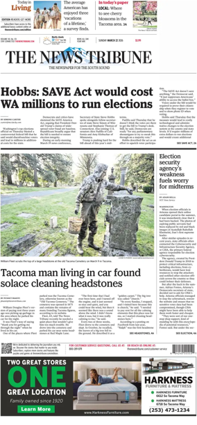 Cover of The News Tribune