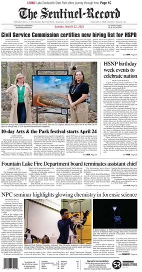 Cover of The Sentinel-Record