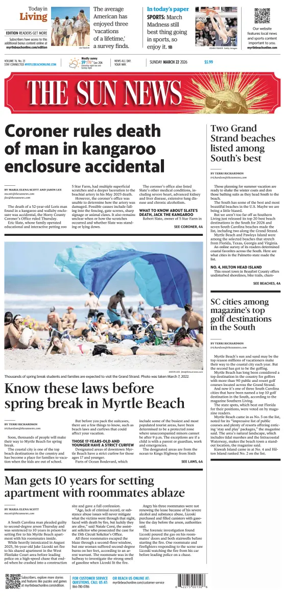 Cover of The Sun News (Sunday)