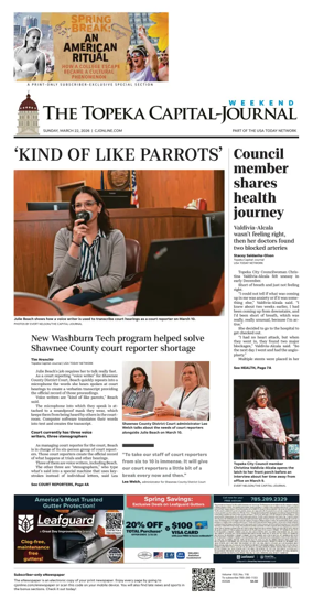 Cover of The Topeka Capital-Journal