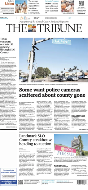 Cover of The Tribune (SLO) (Sunday)
